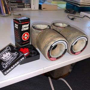 Longboard Wheels, Bearings and Speed Cream